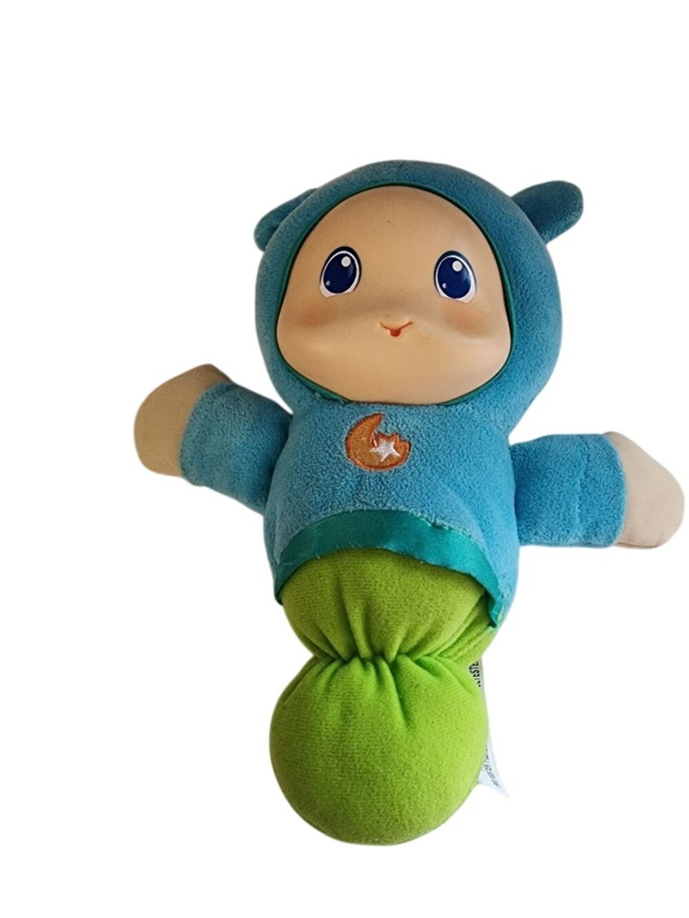 Playskool Hasbro Glow Worm Night Light Plush Toy Plays Lullabies Works